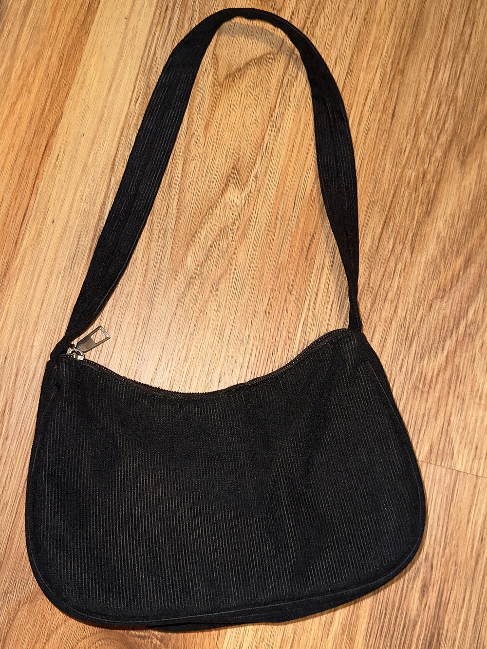 SHEIN Black Mini Shoulder Bag with Wide Strap